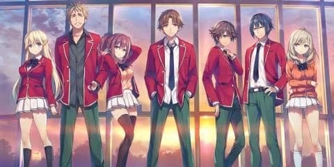 انمي Youkoso Jitsuryoku Shijou Shugi no Kyoushitsu e (TV) 2nd Season الحلقة 1