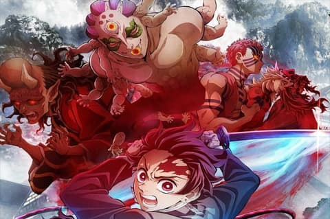 انمي قاتل الشياطين الجزء الثالث الحلقة 5 مترجم للعربية Kimetsu no Yaiba