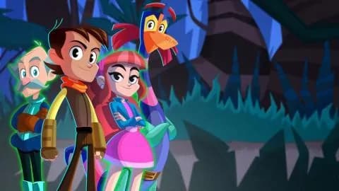 انمي الرحلة الأسطورية الحلقة 13 والاخيرة  مدبلجة : ‏معًا ننقذ العالم موسم الاول